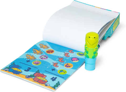 MELISSA AND DOUG STICKER WOW SET DE JOACA  AUTOCOLANTE SI STAMPILA BROASCA TESTOASA [1]