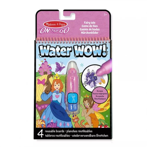 Jucarii de rol - MELISSA AND DOUG WATER WOW CARTE DE COLORAT BASM CU APA