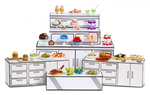 MGA’S MINIVERSE MINI FOOD DINER S3 SET SURPRIZA [2]