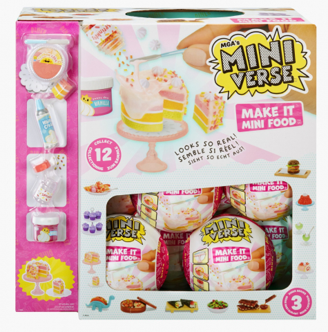 MGA’S MINIVERSE MINI FOOD DINER S3 SET SURPRIZA [4]