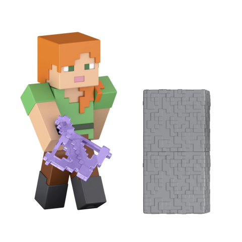 MINECRAFT CRAFT A BLOCK FIGURINA ALEX 8CM [2]