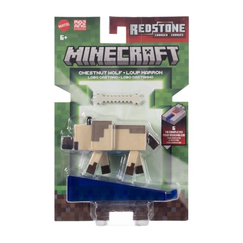 Jocuri de Rol - MINECRAFT CRAFT A BLOCK FIGURINA LUP 8CM
