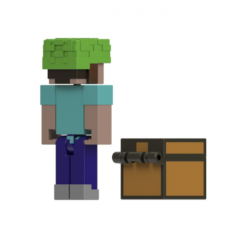 MINECRAFT CRAFT A BLOCK FIGURINA STEVE 8CM [4]