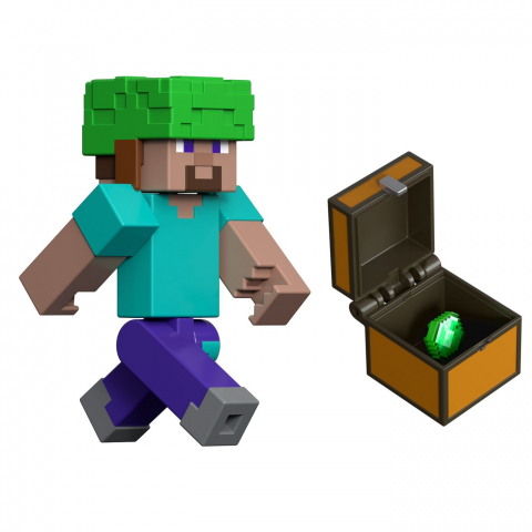 MINECRAFT CRAFT A BLOCK FIGURINA STEVE 8CM [6]