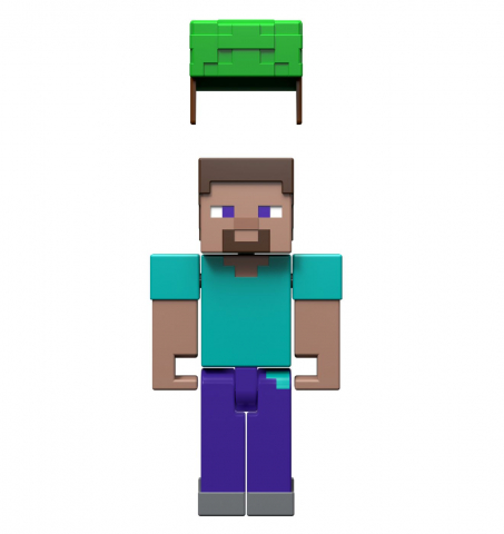 MINECRAFT CRAFT A BLOCK FIGURINA STEVE 8CM [1]