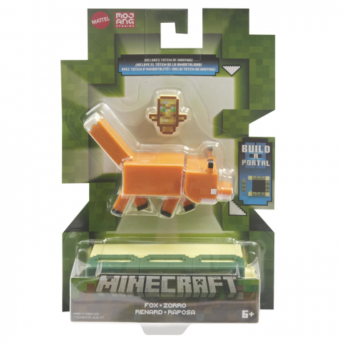 Figurine cu eroi si personaje - Minecraft Craft A Block Figurina Stronghold Fox 8Cm
