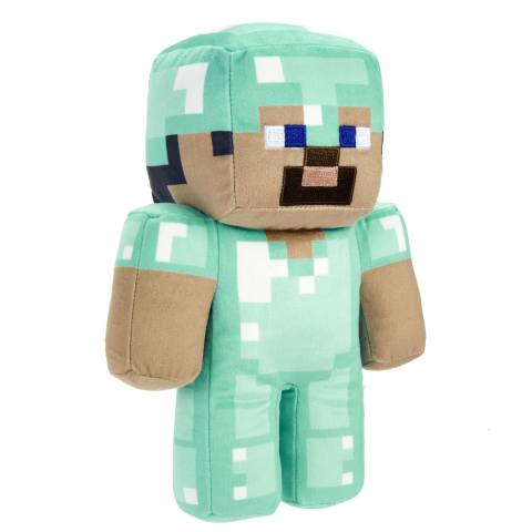 MINECRAFT FIGURINA DE PLUS  DIAMOND STEVE 20CM [3]