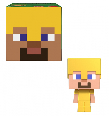 MINECRAFT LEGENDS MOB HEAD MINI FIGURINE [2]