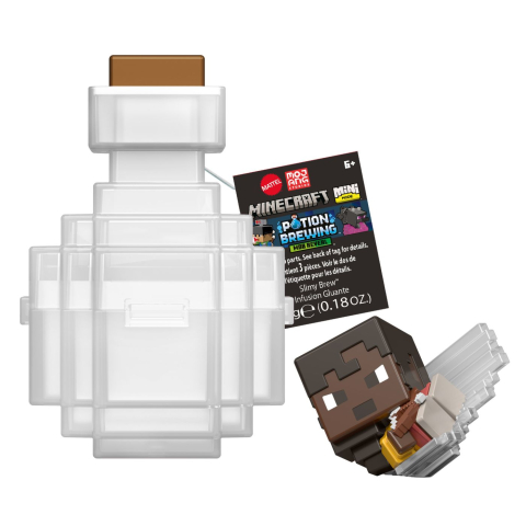 Seturi de constructie - MINECRAFT MINI MODE SET EXPLORARE MINIERA PREPARAREA POTIUNILOR ALB