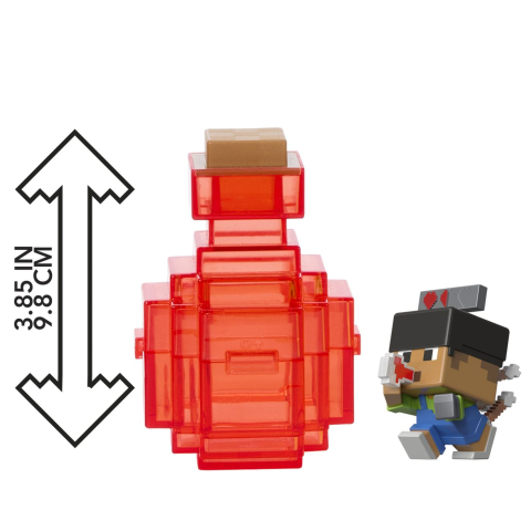 MINECRAFT MINI MODE SET EXPLORARE MINIERA PREPARAREA POTIUNILOR ROSU [8]