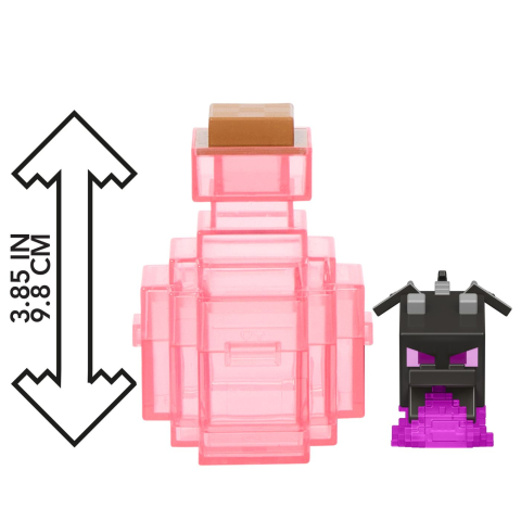 MINECRAFT MINI MODE SET EXPLORARE MINIERA PREPARAREA POTIUNILOR ROZ [8]