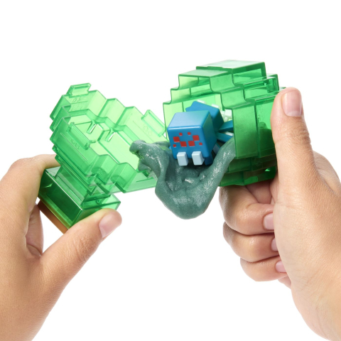 MINECRAFT MINI MODE SET EXPLORARE MINIERA PREPARAREA POTIUNILOR VERDE [7]