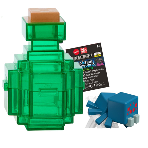 Seturi de constructie - MINECRAFT MINI MODE SET EXPLORARE MINIERA PREPARAREA POTIUNILOR VERDE