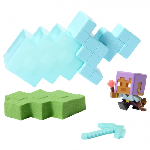 MINECRAFT MINI MODE SET EXPLORARE MINIERA TURQUOISE [4]