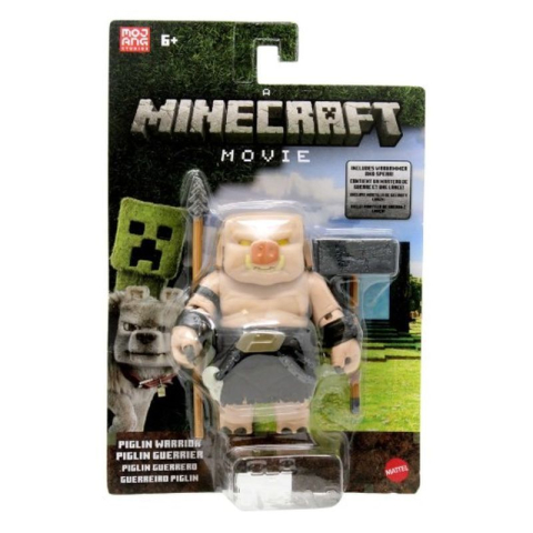 Figurine cu eroi si personaje - MINECRAFT SET FIGURINA PIGLIN WARRIOR CU ACCESORII