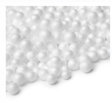 Produse art & craft-Lucru manual - Mini Bile din Polistiren -  Activități Craft și Decorațiuni!