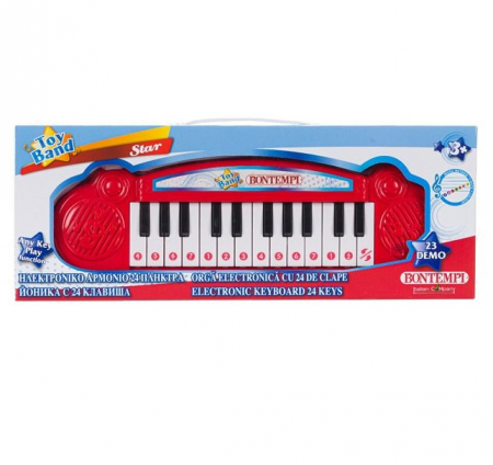 Mini Orgă 36 Clape Roșie [2]