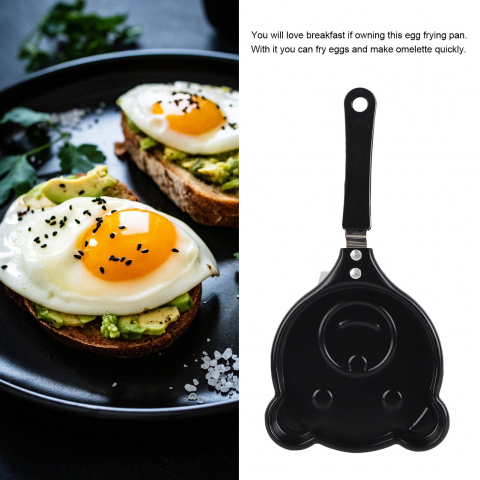 Mini tigaie in forma de urs din inox,non-aderenta,13x26 cm [4]