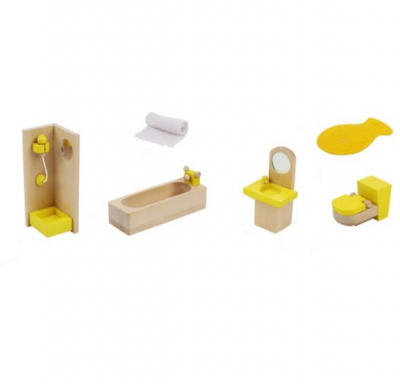 Mobilier din lemn pentru Baie cu dus [4]