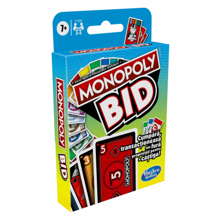 Jocuri si articole copii - Monopoly Bid - Jocul de Carti