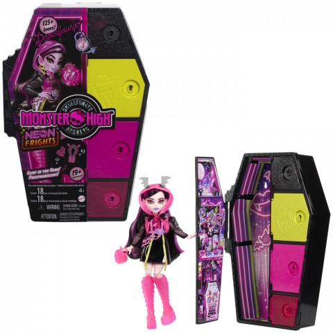 MONSTER HIGH NEON FRIGHTS PAPUSA DRACULAURA [6]