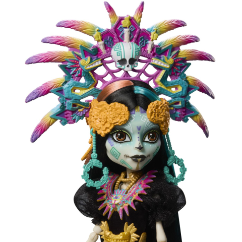 MONSTER HIGH SKULLECTOR PAPUSA SKELITA CALAVERAS EDITIA DIA DE MUERTOS [3]