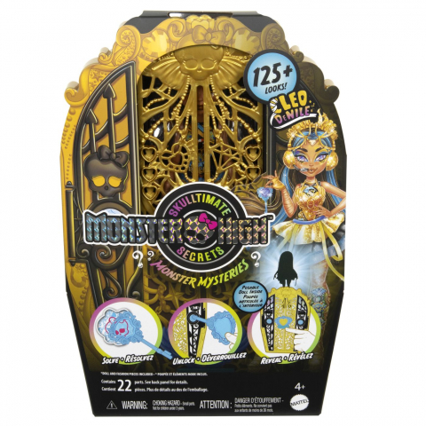 Jocuri si articole copii - MONSTER HIGH SKULLTIMATE SECRET PAPUSA CLEO DE NILE
