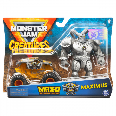 Monster Jam Machetă Max D și Maximus  [4]