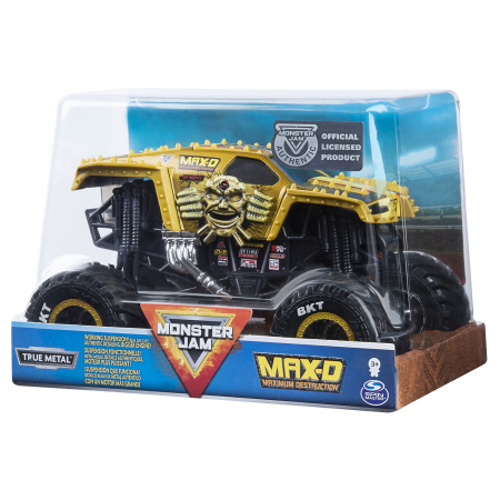 Jocuri si articole copii - Monster jam machete metalice scara 1 la 24 maximum destruction max-d