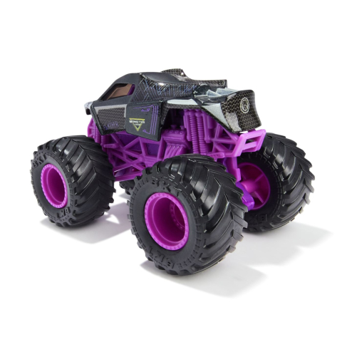 MONSTER JAM MARVEL CAMION GIGANT BLACK PANTHER SCARA 1 LA 64 [2]