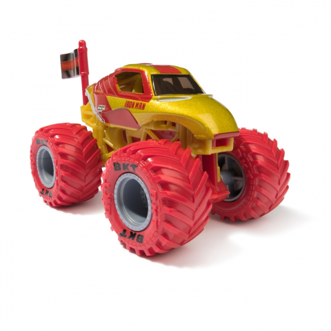 MONSTER JAM MARVEL CAMION GIGANT IRON MAN SCARA 1 LA 64 [1]