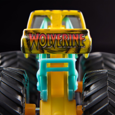 MONSTER JAM MARVEL CAMION GIGANT WOLVERINE SCARA 1 LA 64 [5]