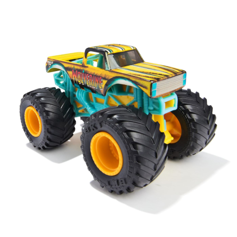 MONSTER JAM MARVEL CAMION GIGANT WOLVERINE SCARA 1 LA 64 [1]