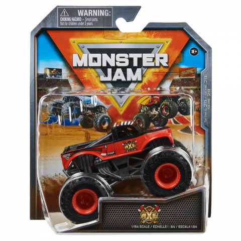 Masinute, Motociclete, Elicoptere, Avioane & Trenulete - Monster Jam Masinuta Metalica Axe Scara 1 La 64