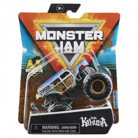 Jocuri si articole copii - Monster jam masinuta metalica big kahuna scara 1 la 64