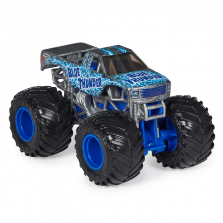 Monster Jam Mașinuță Metalică Blue Thunder [5]