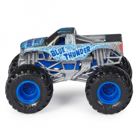 Monster Jam Mașinuță Metalică Blue Thunder [3]