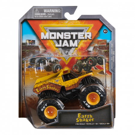 Masinute, Motociclete, Elicoptere, Avioane & Trenulete - Monster Jam Mașinuță Metalică Earth Shaker