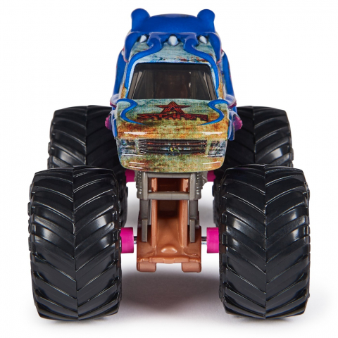 MONSTER JAM MASINUTA METALICA KRAKEN SCARA 1 LA 64 [4]