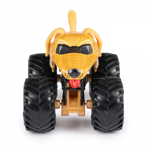 Monster Jam Masinuta Metalica Monster Mutt Golden Scara 1 La 64 [4]