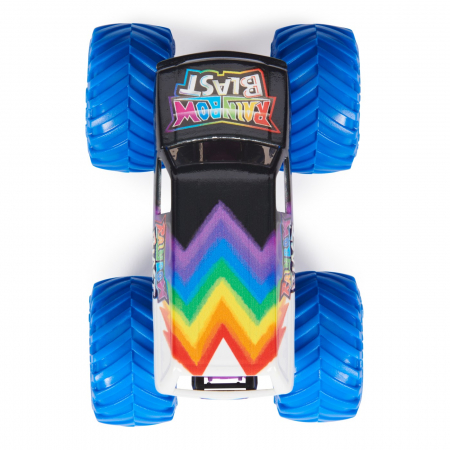 Monster Jam Mașinuță Metalică Rainbow Blast [5]