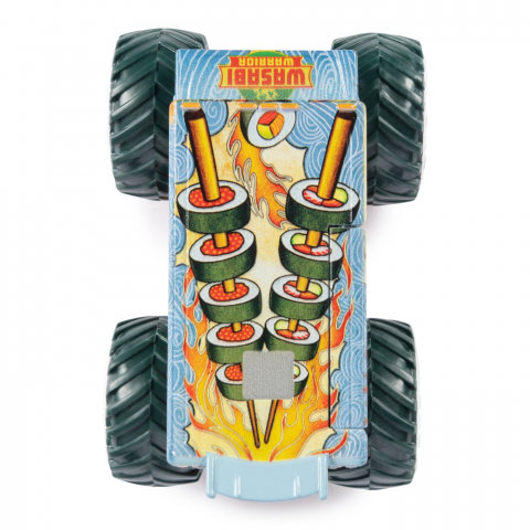 Monster Jam Masinuta Metalica Wasabi Warrior Scara 1 La 64 [6]