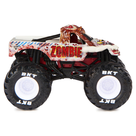 MONSTER JAM MASINUTA METALICA ZOMBIE SERIA 28 SCARA 1 LA 64 [6]