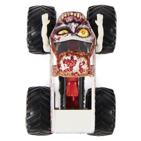 MONSTER JAM MASINUTA METALICA ZOMBIE SERIA 28 SCARA 1 LA 64 [5]