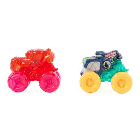 MONSTER JAM MINI JAMS SET DE JOACA LANSATOR MEGALODON DISTRUGATOR MARIN [2]
