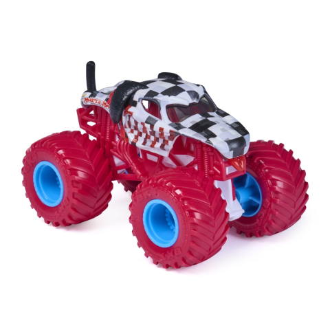MONSTER JAM PIXEL PUNKS MASINUTA METALICA MONSTER MUTT DALMATIAN SCARA 1 LA 64 [1]