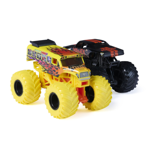 MONSTER JAM SET 2 MASINUTE METALICE CLASSROOM CRUSHER SI MAYHEM SCARA 1 LA 64 [1]