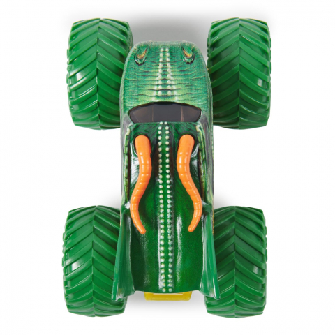 MONSTER JAM SET 2 MASINUTE METALICE DRAGON SI TEMPEST SPEED SCARA 1 LA 64 [6]