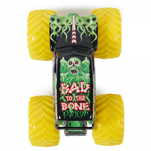 MONSTER JAM SET 2 MASINUTE METALICE GRAVE DIGGER SI MAX-D SCARA 1:64 [7]