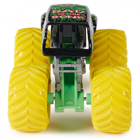 MONSTER JAM SET 2 MASINUTE METALICE GRAVE DIGGER SI MAX-D SCARA 1:64 [6]